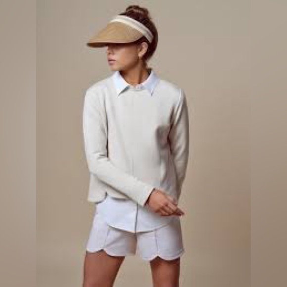 NWT A. Putnam Tulip Shorts Birch Check Women’s Size 4 - Picture 3 of 15